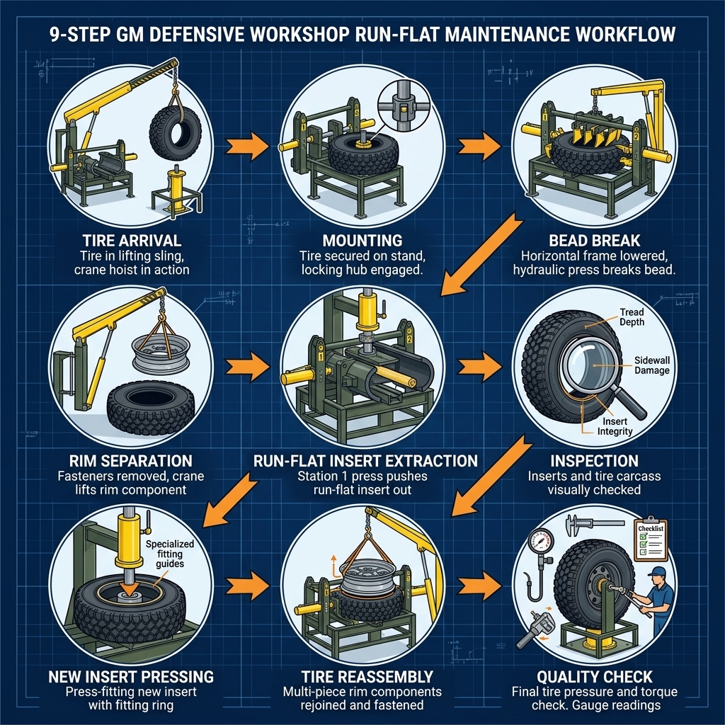 Hydraulic extraction workflow phases