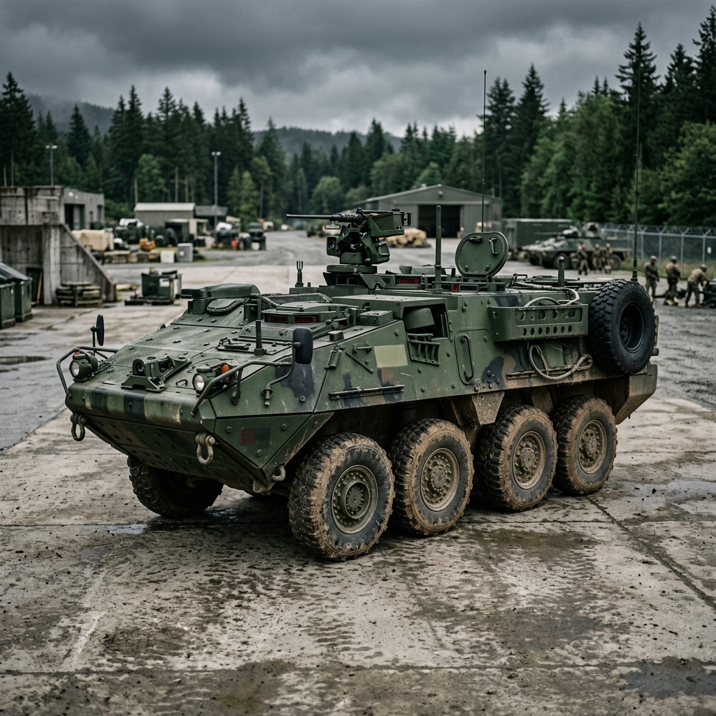 APC military vehicle