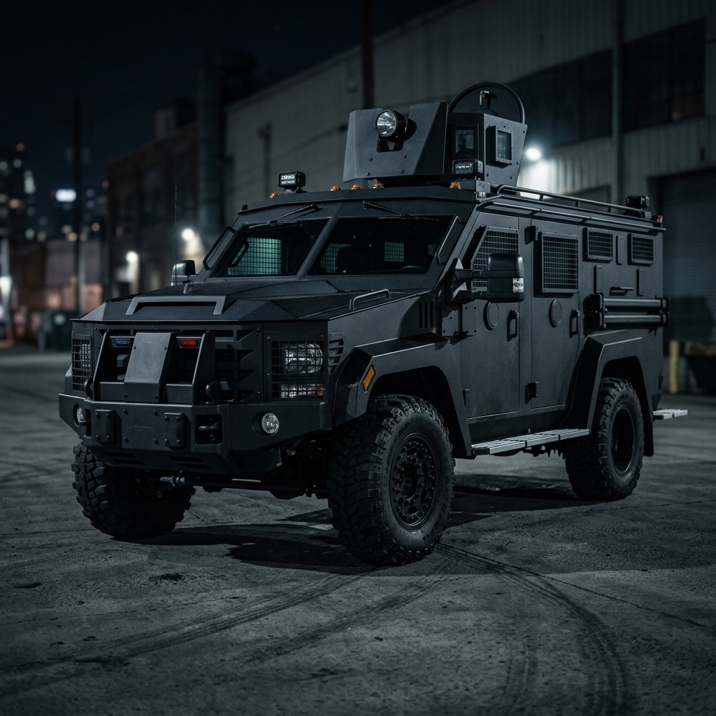 BearCat military vehicle