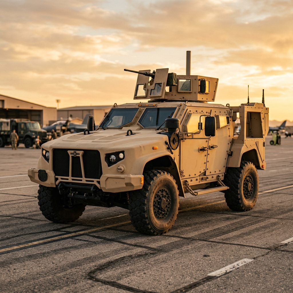 JLTV military vehicle
